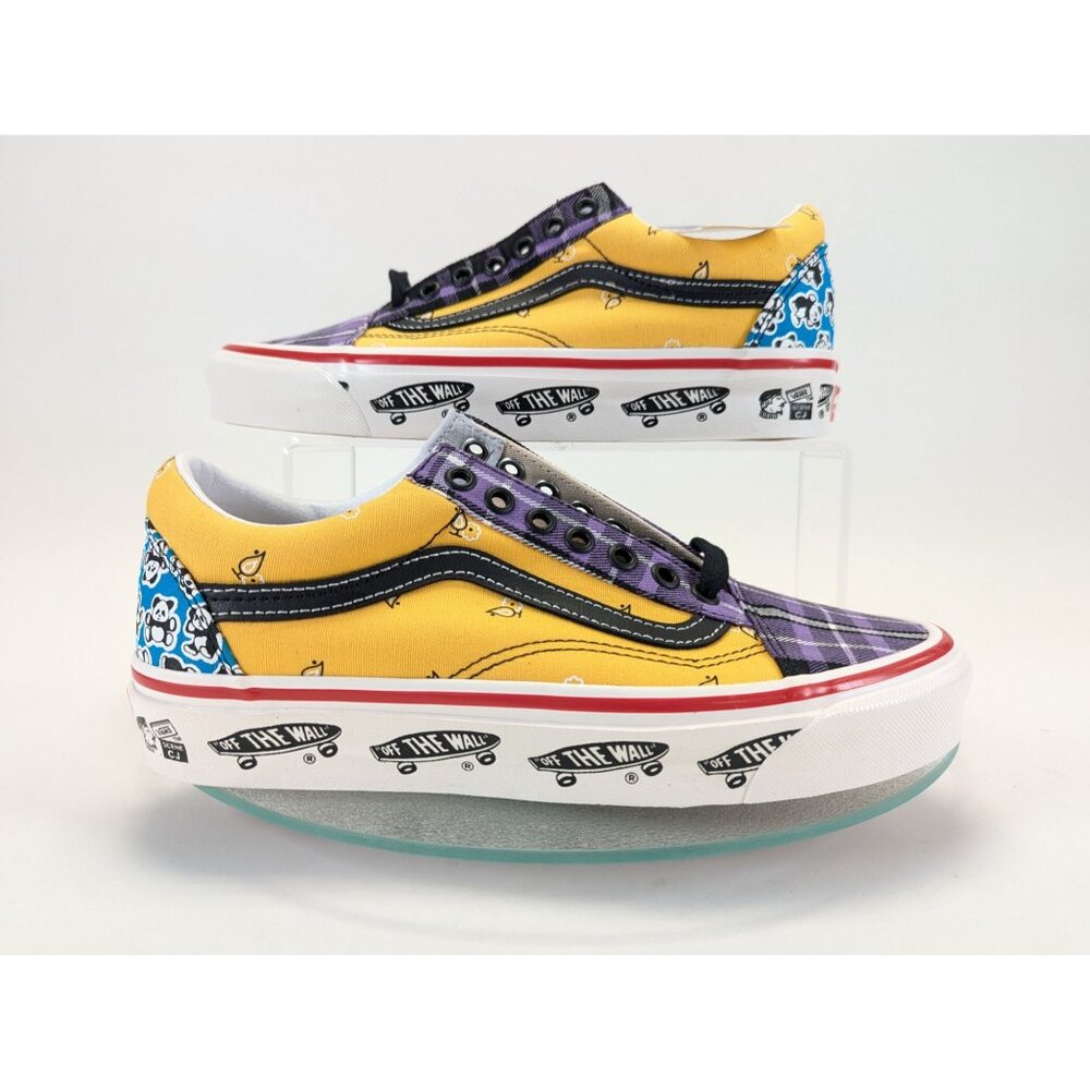 Vans Old Skool Anaheim Sneakers Mens 7 / Womens 8.5 Multicolor Plaid Panda